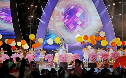 第十七屆2017年中國石門柑橘節-歌舞表演